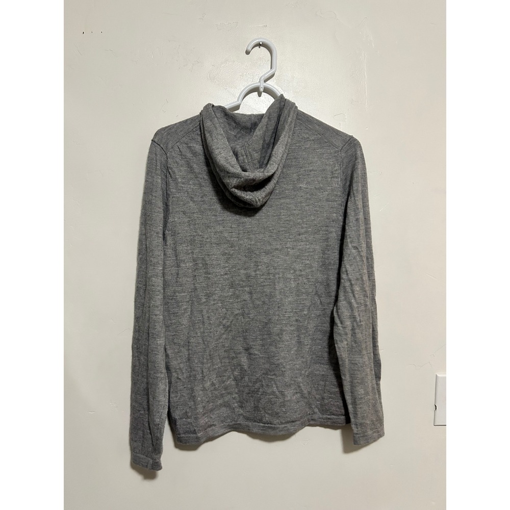 Vince Mens Heather Grey‎ Wool Cashmere Blend Pullover Hoodie MR7856860 Size M - Picture 5 of 5